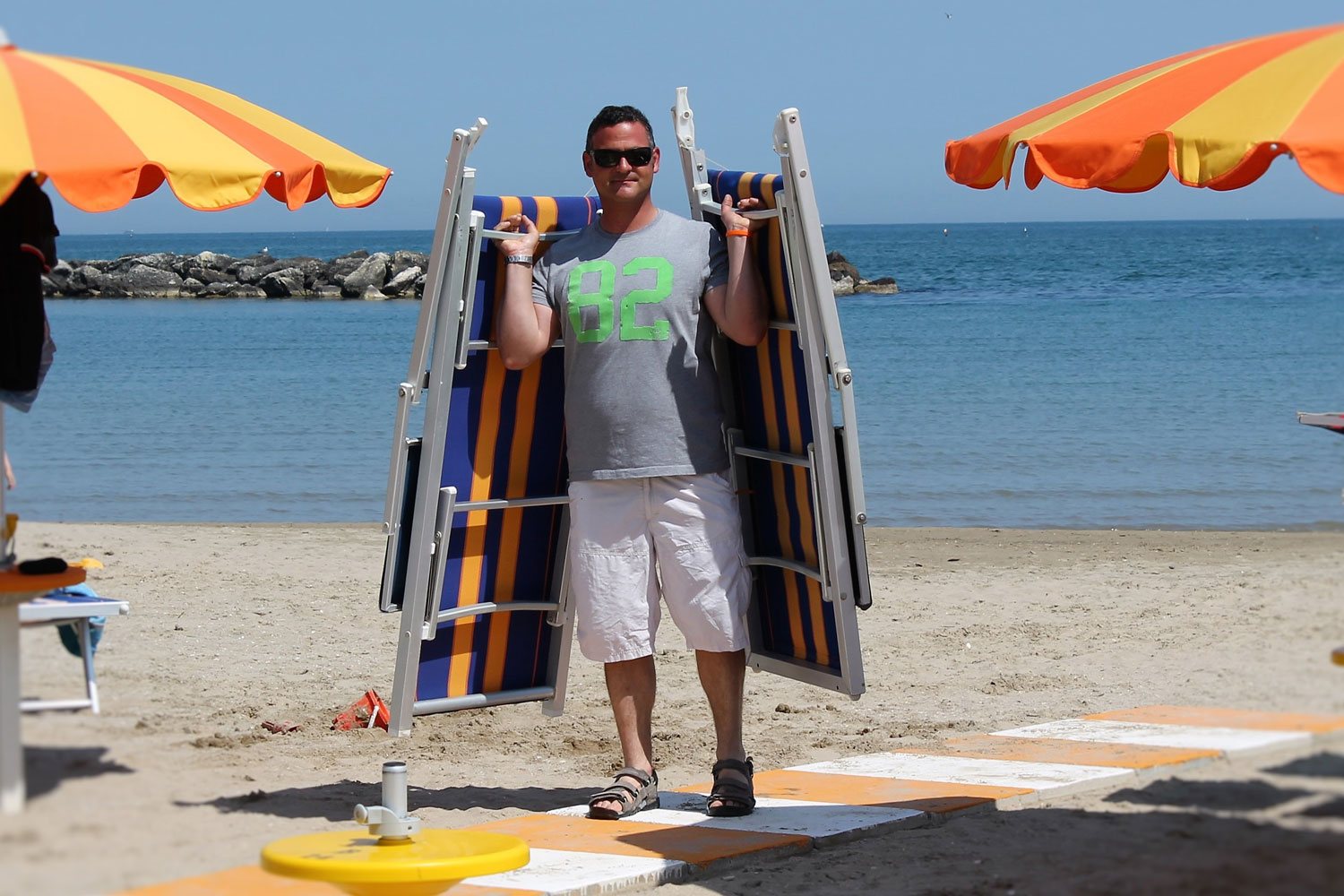 servizi spiaggia, Hotel Cannes